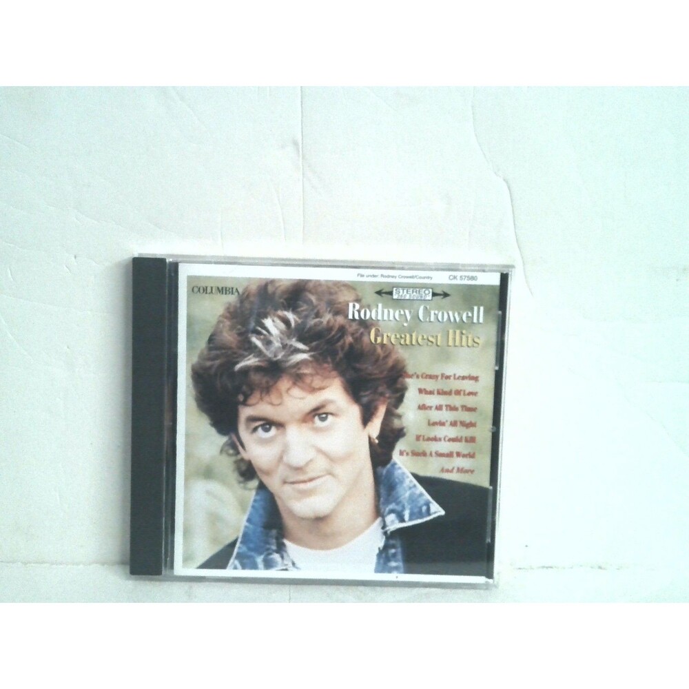Rodney Crowell Greatest Hits CD 1993 SonyMusic Entertainment Columbia